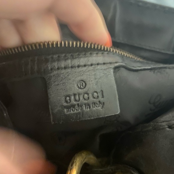 Gucci large jockey hobo bag leather - Picture 4 of 5